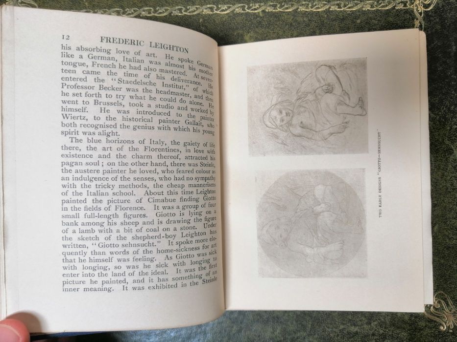 Frederic Leighton by Alice Corkran 1904 r.