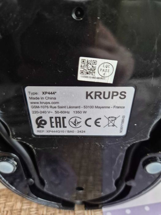 Ріжкова кавоварка KRUPS XP444G10