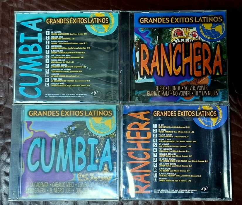 14 CDs Éxitos Latinos429395262193674244