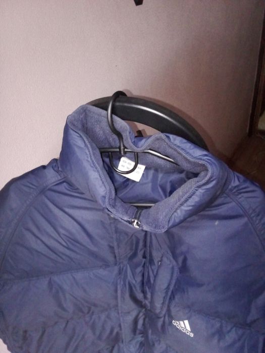 Пуховик Адідас  оригинал великий розмір XL-2XL