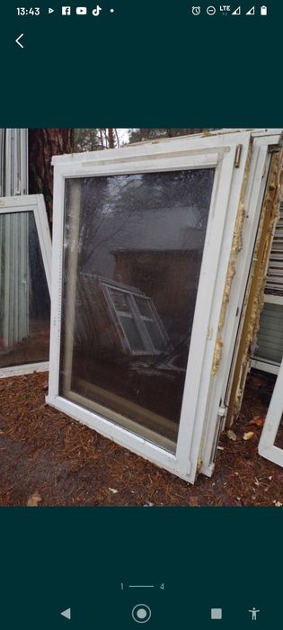 Okno pcv 125 x 175 cm okazja!
