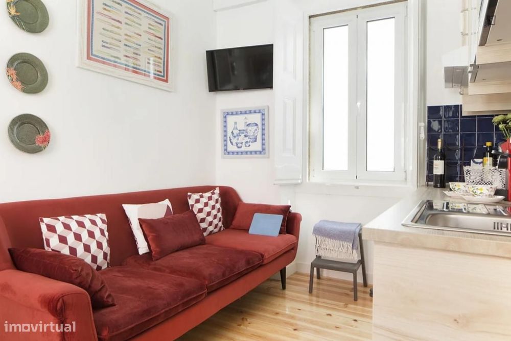 Apartamento com 1 quartos - localizado em Lapa Lisbon