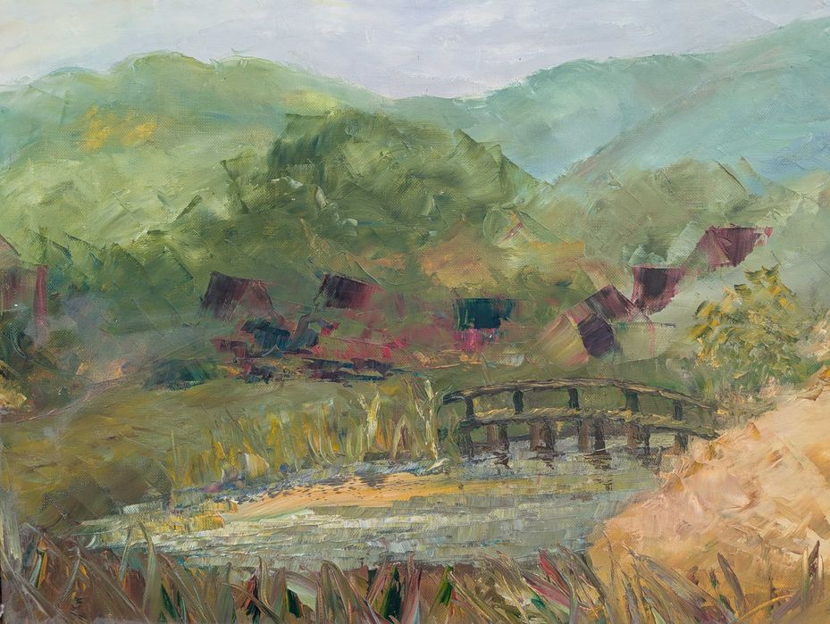 Abstrakcja Obraz Olejny