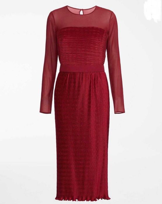Акция 4000 Новое бордовое платье MaxMara p. M-L Италия