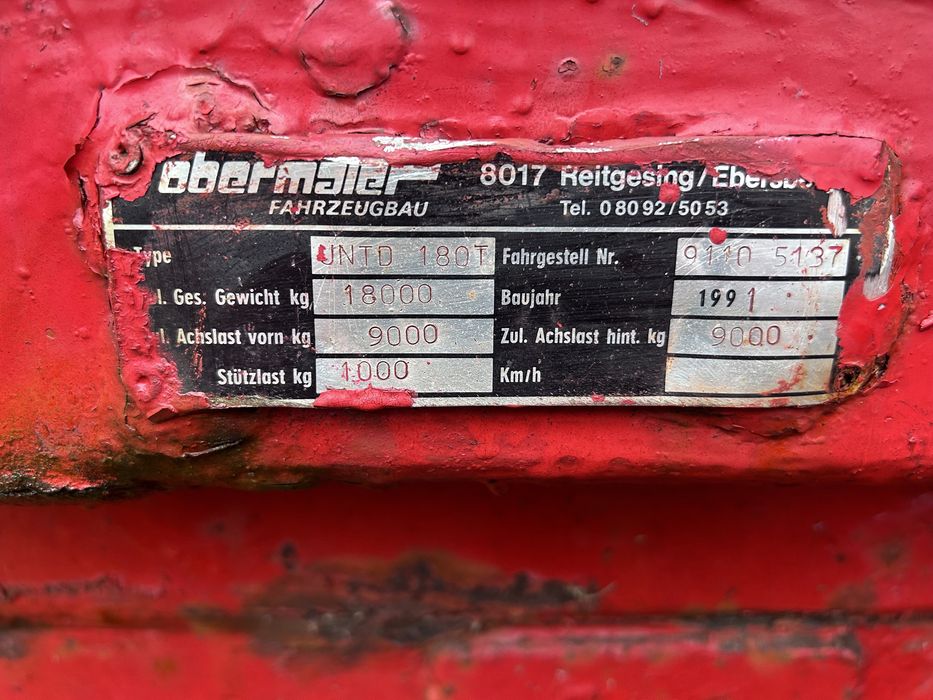 Przyczepa tandem kiper wywrotka Polecam