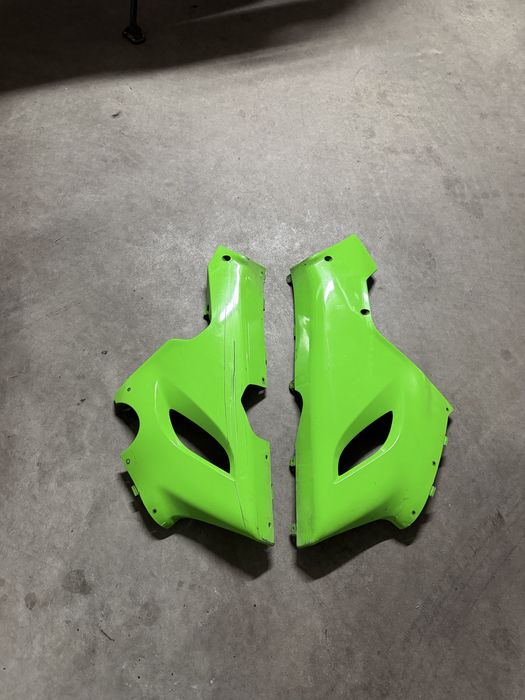 Kawasaki zx6r 636  zx6r 600  owiewki dolne 2005 / 2006 , pług , owiewki wersja zx6r 600 RR