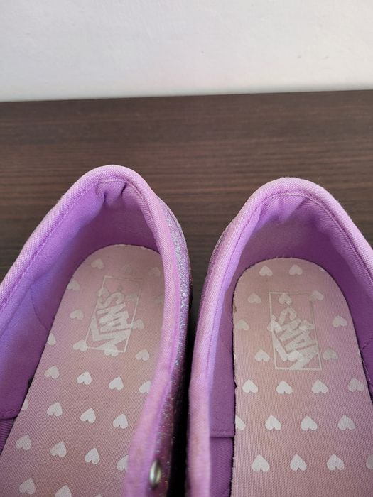 Fioletowe Vans 36.5/36
