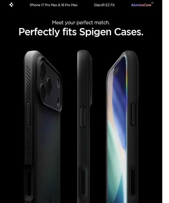 Защитное стекло Spigen EZ FIT 2-Pack iPhone 16 Pro Max/17 Pro Max