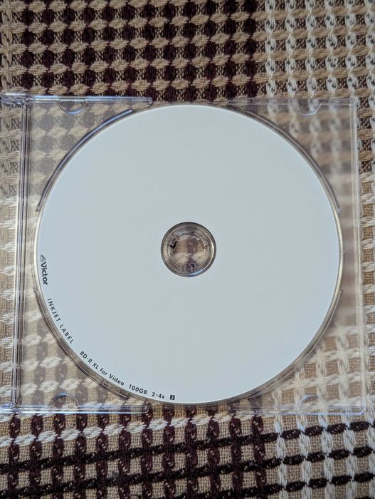Диски Blu-Ray Victor BD-R XL 100GB - 1шт (один диск)