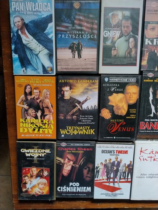 Kasety wideo VHS