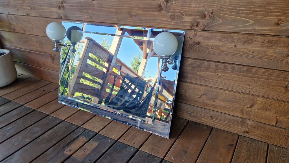 Lustro kinkiet Łazienka 87,5 x 58 cm