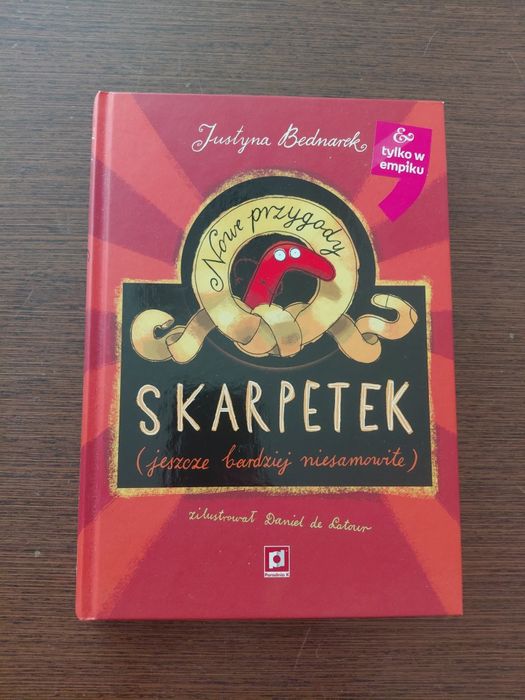 Książka „Nowe przygody skarpetek” J. Bednarek | STAN IDEALNY, JAK NOWA