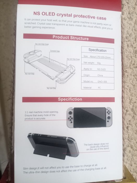 Capa para nintendo switch