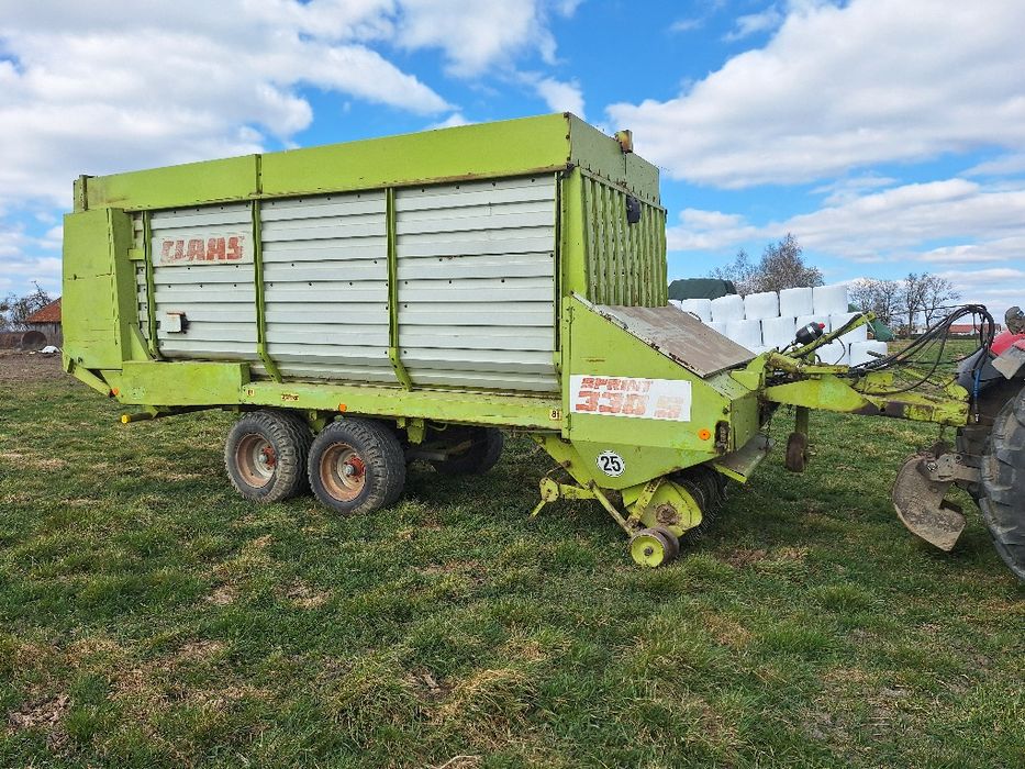 Przyczepa samozbierająca claas sprint 330s