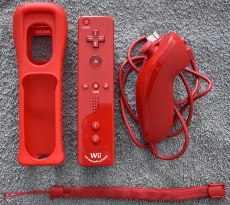 Wii Motion Plus Inside Controller Set + Nunchuk – Multiple Colors64739553251202122