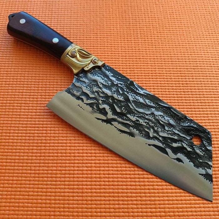 Топорик кухонный. сталь VG-10. сокира кухона. кована сокирка