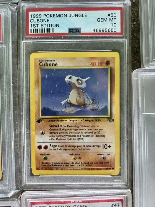 Coleção INGLÊS Pokémon PSA 10 1ª Edição Vintage + Boosters Selados WOTC | Base Set, Jungle, Fossil | Investimento Raro