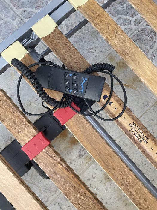 Estrado articulado elétrico com colchão