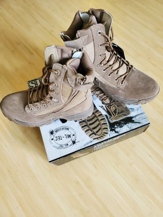 Ботинки тактические Mil-Tec Two Zip Coyote 12822205 42