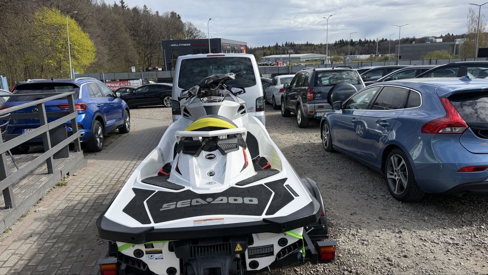 Skuter wodny Seadoo RXP 300rs  106mth stan idealny przyczepka zarejstr