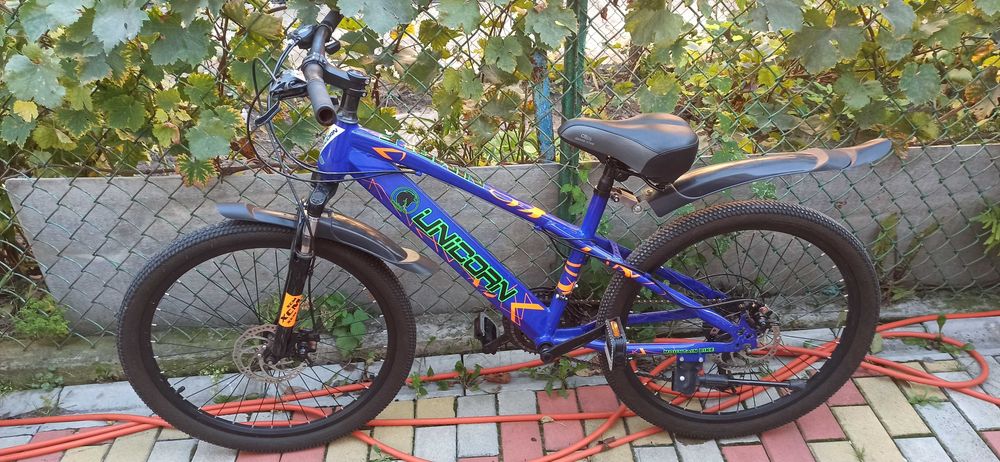 Велосипед підлітковий Unicorn 24″, синій