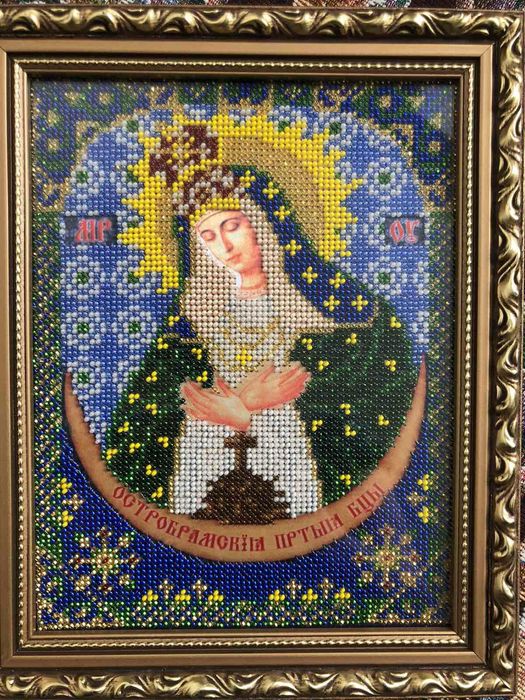 Ікони вишиті бісером