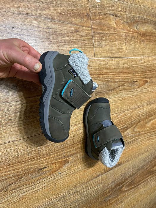 Ботинки зимние термо сапожки детские черевики на мальчика Keen р.27