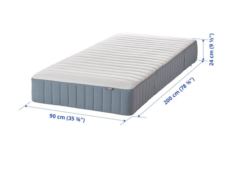 Colchão ikea VALEVÅG 200x90 - Nunca usado NOVO