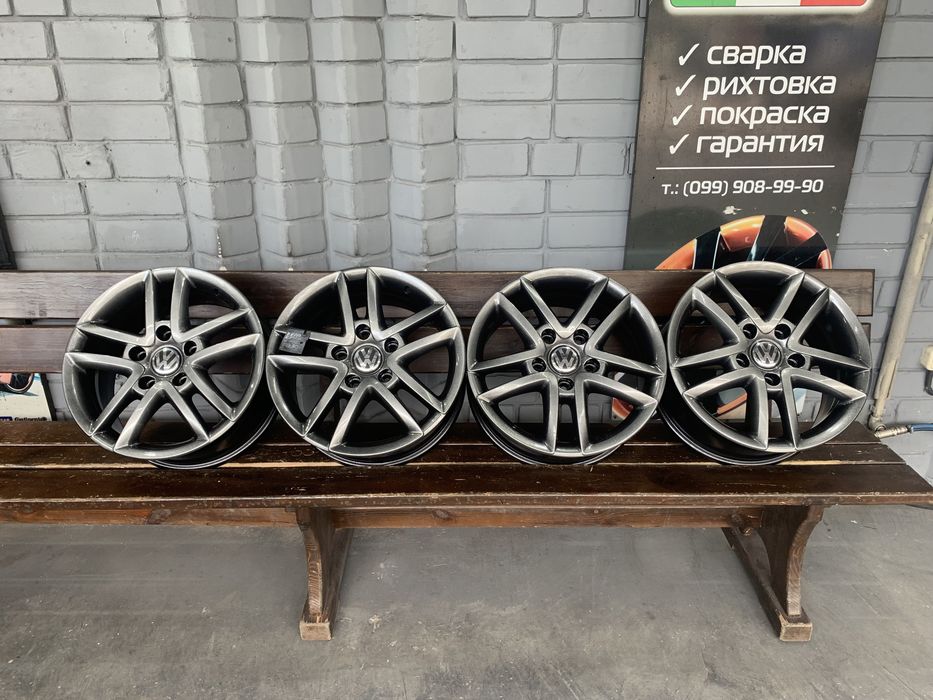 99 Оригинальные литые диски Volkswagen touareg 5/130 R17 et55