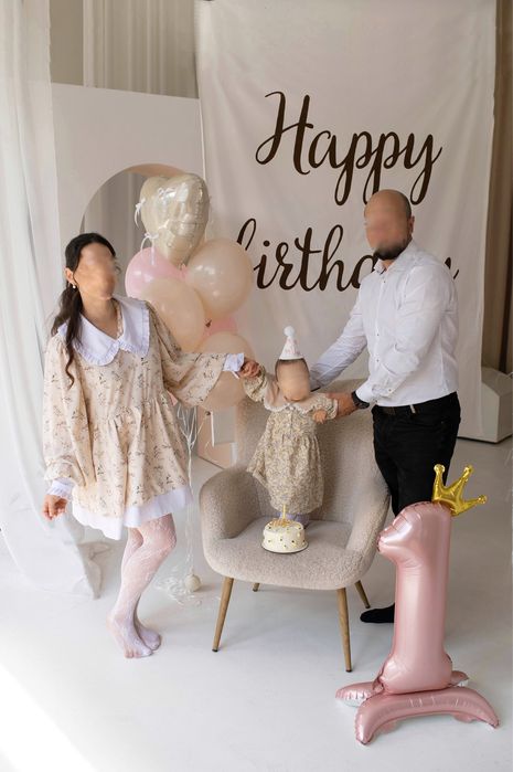 Сімейний лук образ мама+дочка для фотосесії на 1рік продаж/оренда