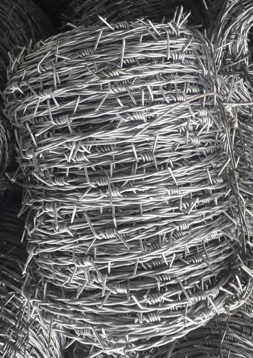 Drut kolczasty fi1,6mm 100mb 250mb 500mb drut ocynkowany kolczatka