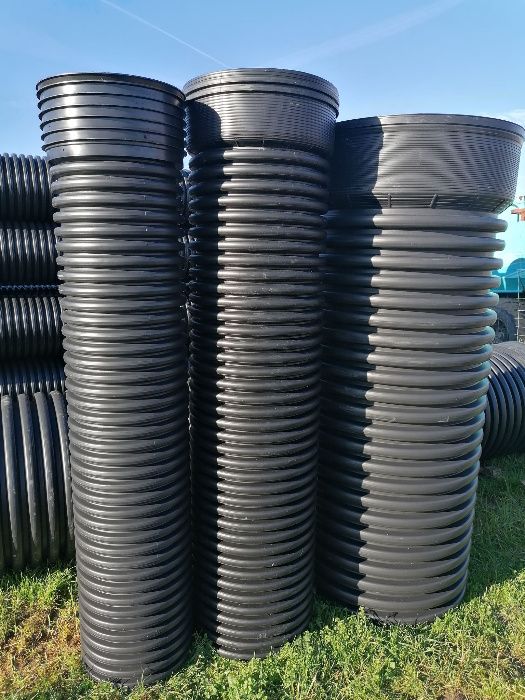 Rura KARBOWANE fi 200 SN 8 przepust RURA PP 300 400 mostkowa 500 600