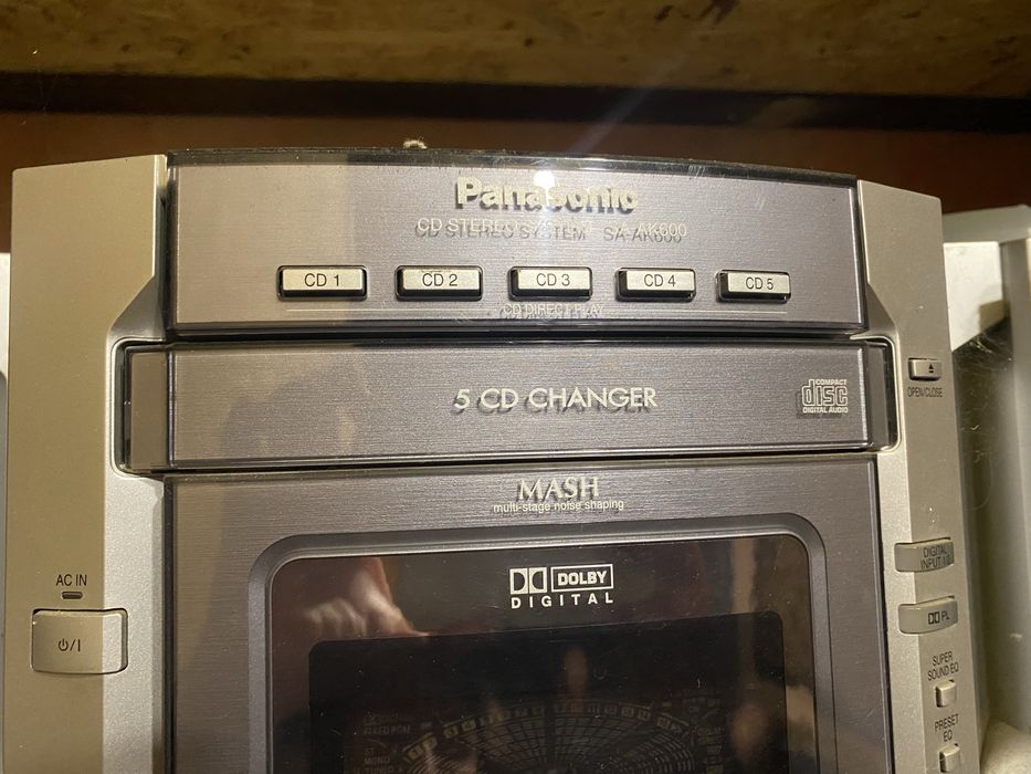 Panasonic SA-AK 600 музыкальный центр с колонками