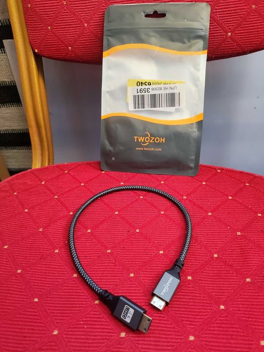 Kabel Mini HDMI przewód 4K UHD Twozoh do Laptopa Notebook Komputera PC