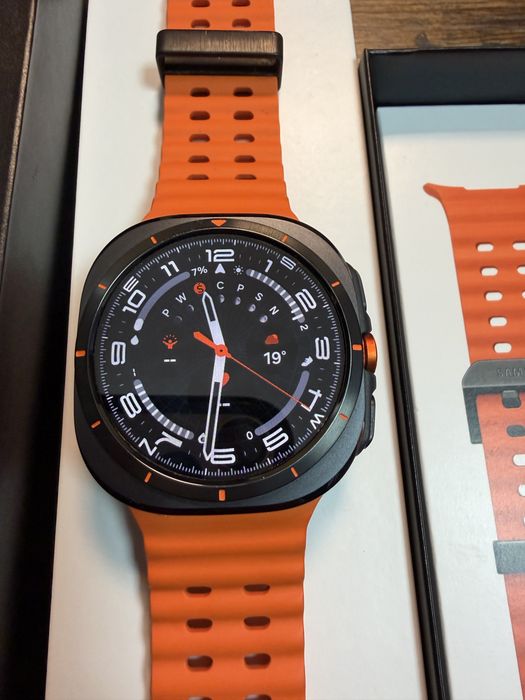 Samsung Galaxy Watch Ultra LTE 47 mm Titanium Gray – stan jak NOWY – komplet