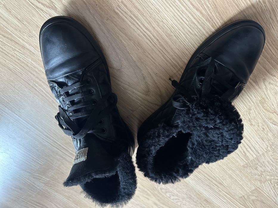 Чоловічі Ugg! Оригінал. Шкіра+ овчина! 29см