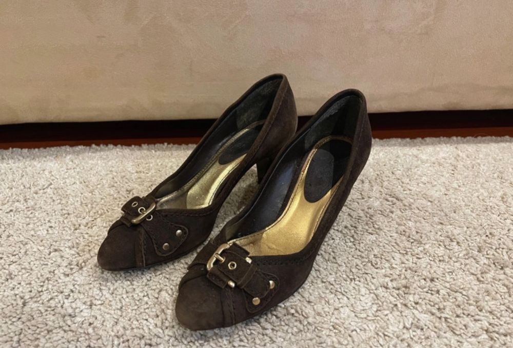 Sapatos Pele Senhora -ZARA