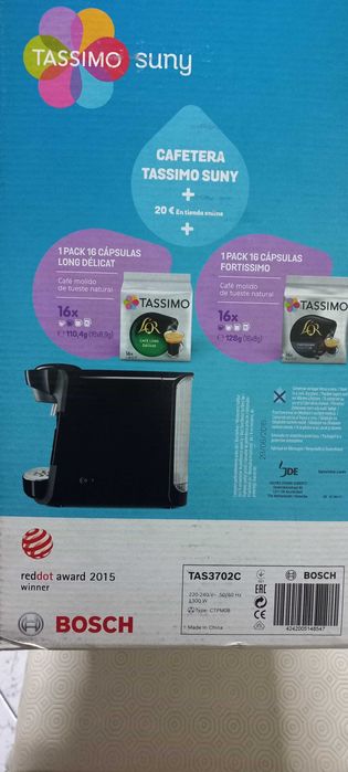 Máquina de café Tassimo TAS3702C