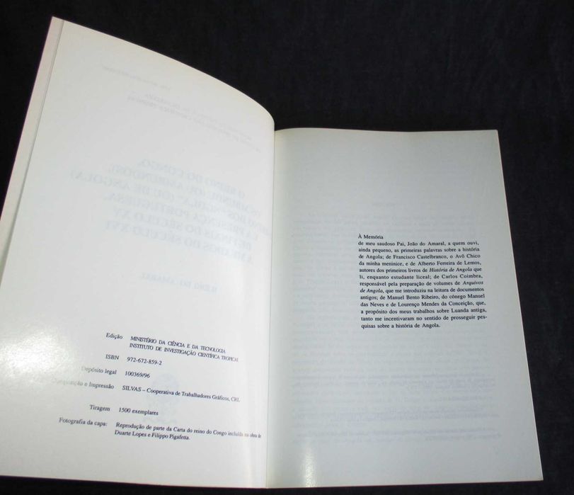 Livro O reino do Congo os Mbundu o reino dos Ngola presença portuguesa