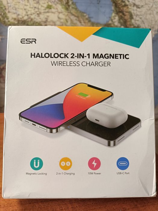 ESR Док-станція Halolock 2 в 1 блок живлення в подарунок