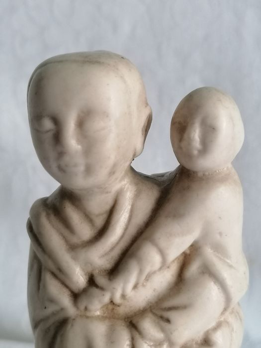 Estatua chinesa antiga pedra