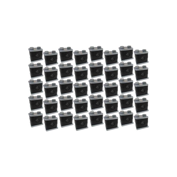 40x Obejma Pojedyncza 12 mm Mocowanie Przewodów Hydraulicznych [7968]
