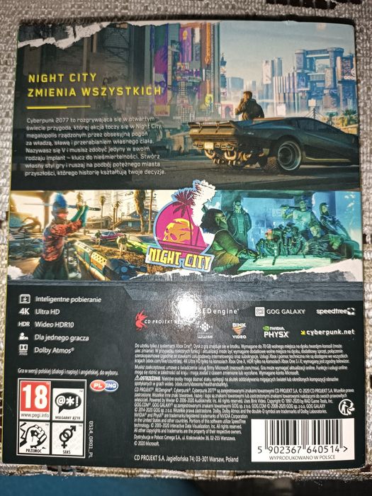 Cyberpunk 2077 XBOX ONE