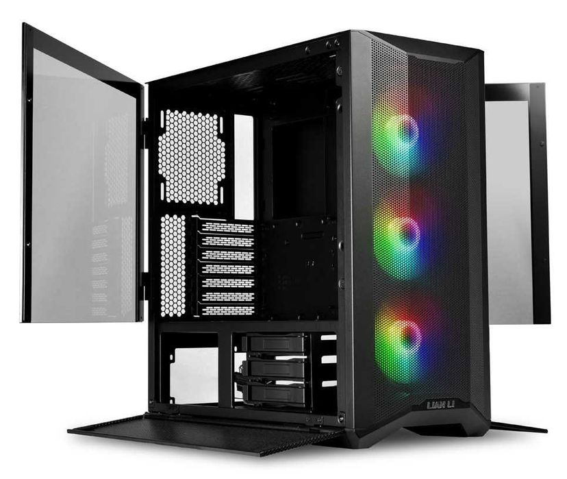 Caixa ATX Lian Li Lancool II Mesh C Performance Preta Vidro Temperado