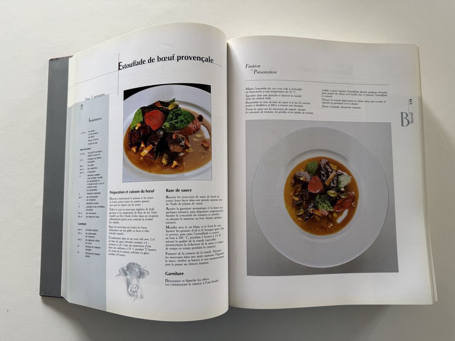 Grand livre de cuisine d'Alain Ducasse