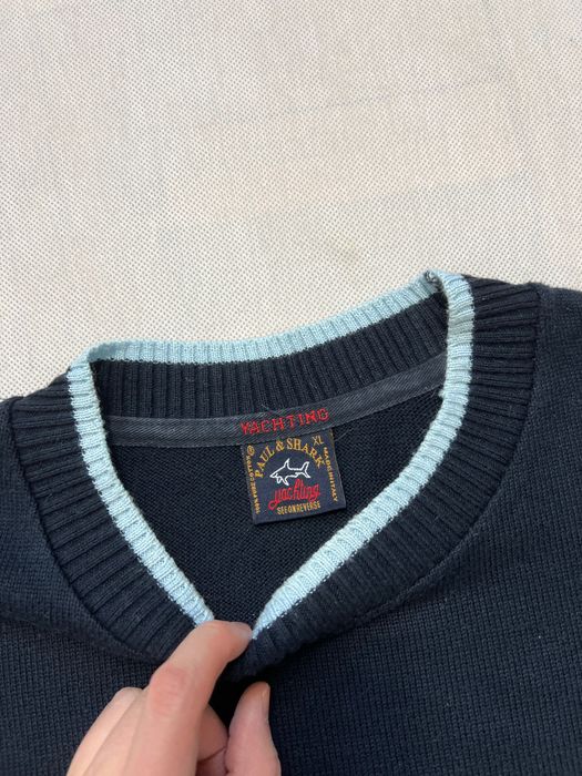 Sweter Paul & Shark big logo vintage 90’s