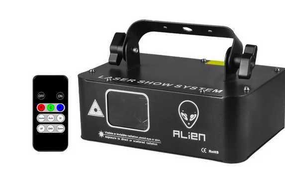 Profesjonalny Laser dyskotekowy karnawał 500mW + pilot