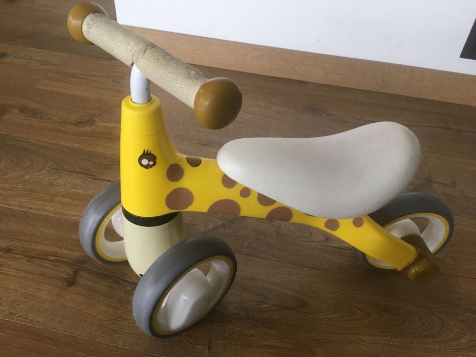 Rowerek  rower biegowy Żyrafka Eco Toys