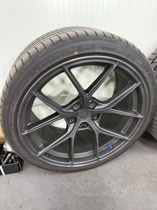 Кованные Japan Racing R19 SL01 5x120 8.5-9.5J,новая резина