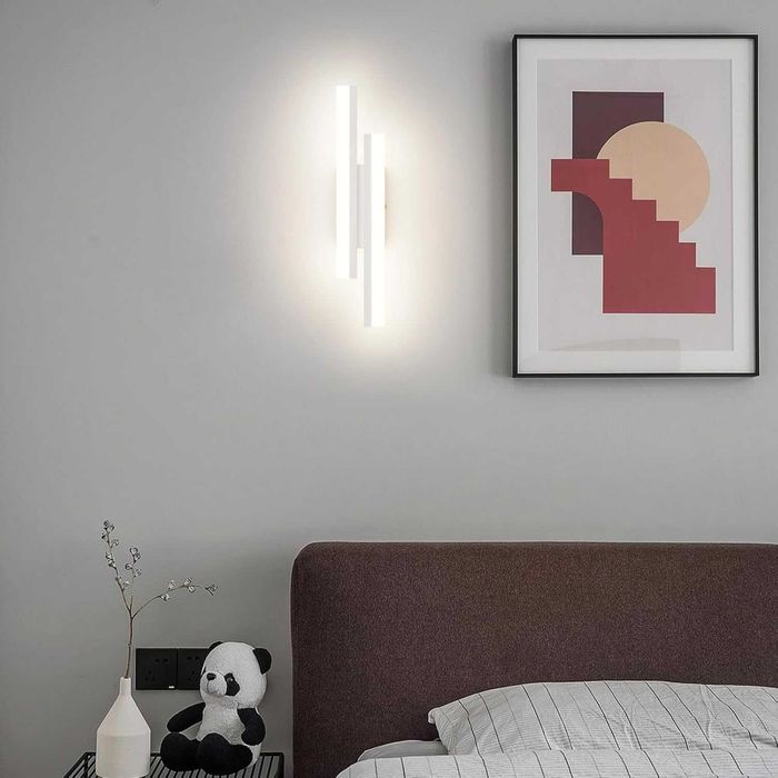 Kinkiet Lampa ścienna LED do wnętrz, 40 cm, 12 W